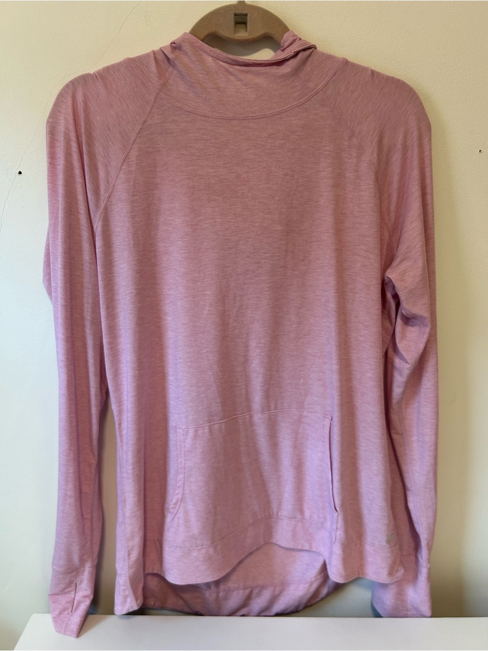 GAP Light Pink Hooded Long-Sleeve Top
